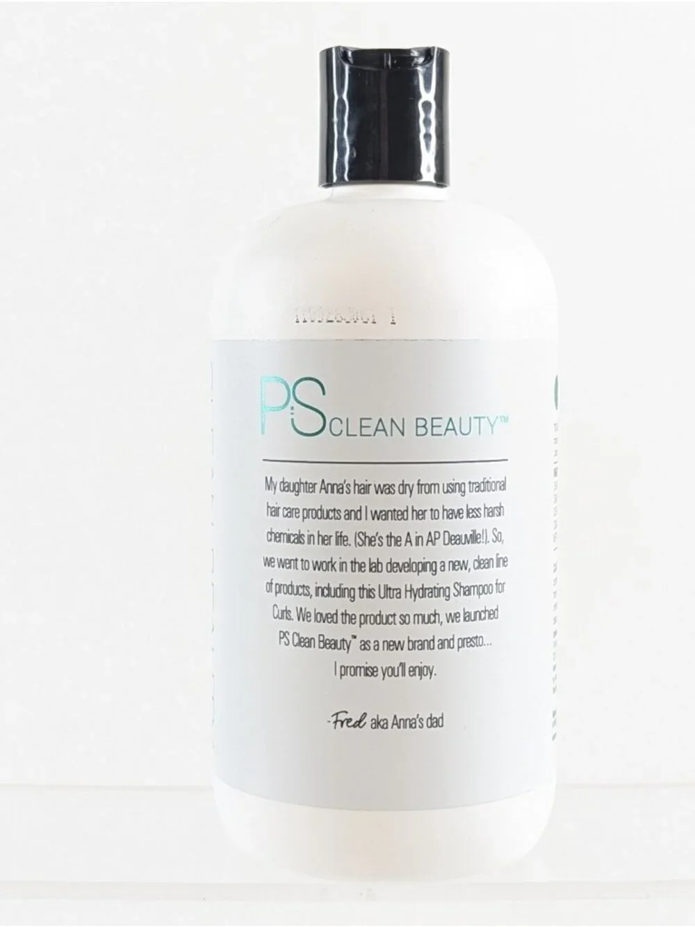 PS Clean Beauty Ultra Hydrating Shampoo for Curls 12 oz Sulfate-Free - NEW